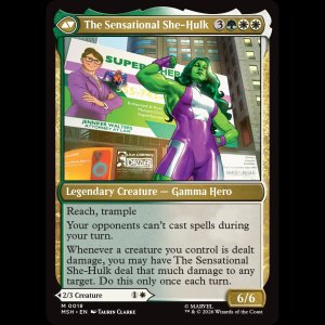 MTG Jennifer Walters // The Sensational She-Hulk Marvel Super Heroes msh#18