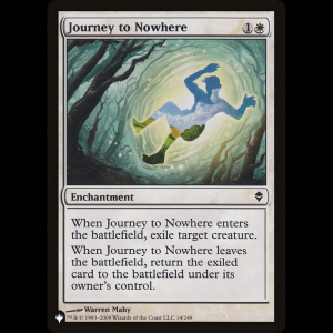MTG Journey to Nowhere The List plst#ZEN-14