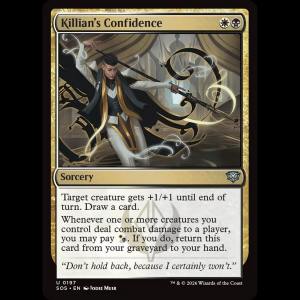 MTG Killian's Confidence Secrets of Strixhaven sos#197