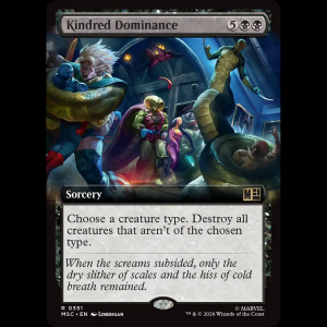 MTG Kindred Dominance Marvel Super Heroes Commander msc#351