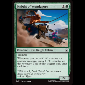 MTG Knight of Wundagore Marvel Super Heroes msh#175