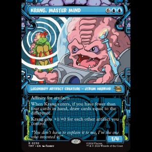 MTG Krang, Master Mind Teenage Mutant Ninja Turtles tmt#230