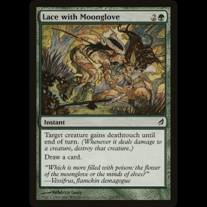 MTG Impregnar con selenera (Lace with Moonglove) Lorwyn lrw#225