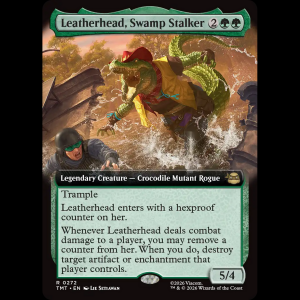 MTG Leatherhead, Swamp Stalker Teenage Mutant Ninja Turtles tmt#272