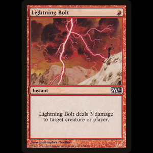 MTG Relámpago (Lightning Bolt) Magic 2011 m11#149