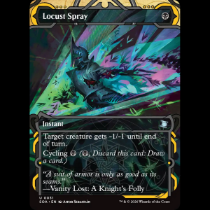 MTG Locust Spray Secrets of Strixhaven Mystical Archive soa#31