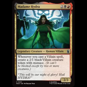 MTG Madame Hydra Marvel Super Heroes msh#221