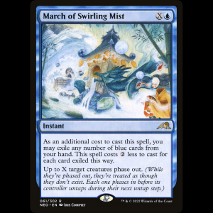 MTG March of Swirling Mist Kamigawa: Neon Dynasty neo#61