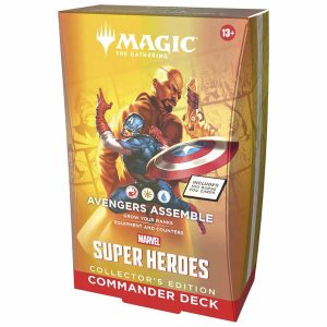MTG Marvel Avengers Collector Commander Deck Ingles Precon