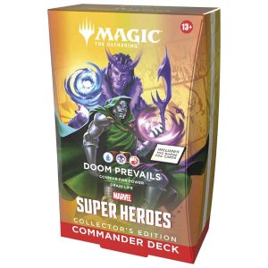 MTG Marvel Doom Prevails Collector Commander Deck Ingles Precon