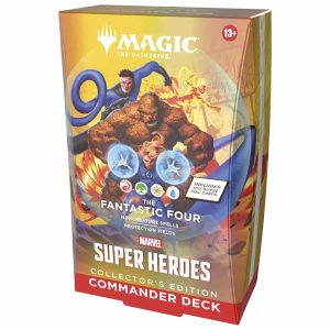 MTG Marvel Fantastic Four Collector Commander Deck Ingles Precon
