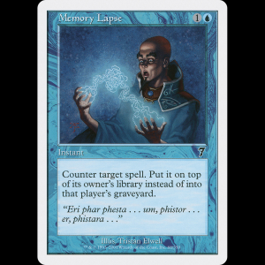 MTG Memory Lapse Seventh Edition 7ed#88