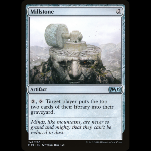 MTG Rueda de molino (Millstone) Core Set 2019 m19#242