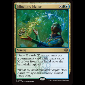 MTG Mind into Matter Secrets of Strixhaven sos#202