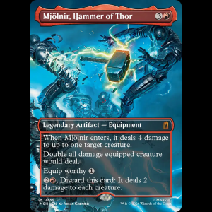 MTG Mjölnir, Hammer of Thor Marvel Super Heroes msh#339