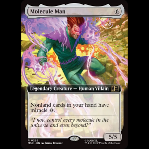 MTG Molecule Man Marvel Super Heroes Commander msc#292