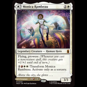 MTG Monica Rambeau // Photon, Living Light Marvel Super Heroes msh#23