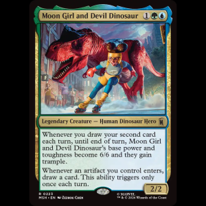 MTG Moon Girl and Devil Dinosaur Marvel Super Heroes msh#223