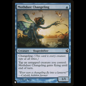MTG Mothdust Changeling The List plst#MOR-42