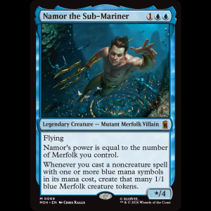 MTG Namor the Sub-Mariner Marvel Super Heroes msh#69