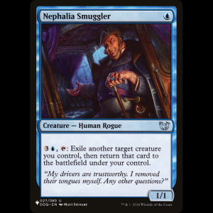 MTG Nephalia Smuggler The List plst#DDQ-27
