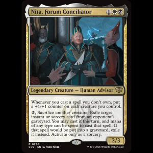 MTG Nita, Forum Conciliator Secrets of Strixhaven sos#206
