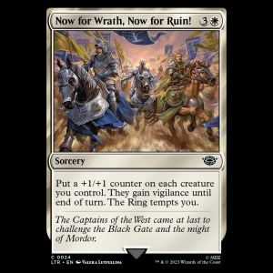 MTG Now for Wrath, Now for Ruin! The Lord of the Rings: Tales of Middle-earth ltr#24