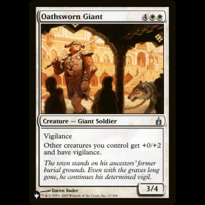 MTG Oathsworn Giant The List plst#RAV-27