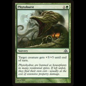 MTG Fitoestallido (Phytoburst) Dragon's Maze dgm#46