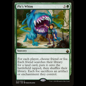 MTG Pir's Whim Battlebond bbd#73