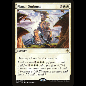 MTG Planar Outburst Battle for Zendikar bfz#42