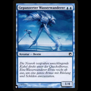 MTG Gepanzerter Wasserwanderer (Plated Seastrider) The List plst#SOM-38