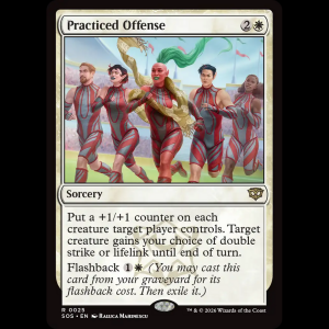 MTG Practiced Offense Secrets of Strixhaven sos#25