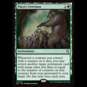 MTG Puca's Covenant Lorwyn Eclipsed Commander ecc#18