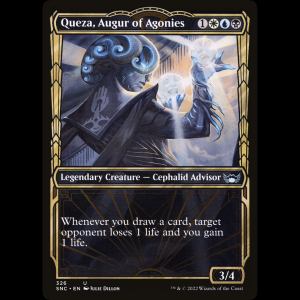 MTG Queza, Augur of Agonies Streets of New Capenna snc#326