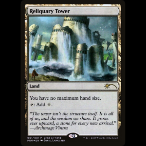 MTG Torre del relicario (Reliquary Tower) Love Your LGS 2020 plg20#1