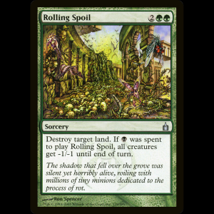 MTG Rolling Spoil Ravnica: City of Guilds rav#179