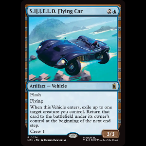 MTG S.H.I.E.L.D. Flying Car Marvel Super Heroes msh#74