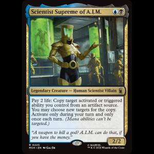 MTG Scientist Supreme of A.I.M. Marvel Super Heroes msh#225