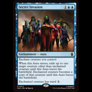 MTG Secret Invasion Marvel Super Heroes msh#72