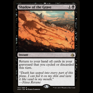 MTG Sombra de la tumba (Shadow of the Grave) Amonkhet akh#107