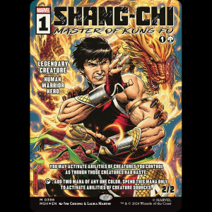MTG Shang-Chi, Master of Kung Fu Marvel Super Heroes msh#396