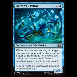 MTG Shipwreck Patrol Marvel Super Heroes Commander msc#638