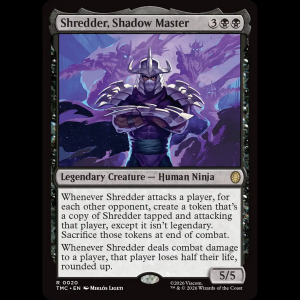 MTG Shredder, Shadow Master Teenage Mutant Ninja Turtles Eternal tmc#20