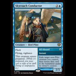 MTG Skycoach Conductor // All Aboard Secrets of Strixhaven sos#67