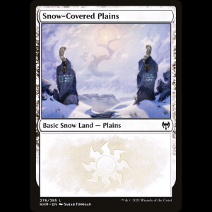 MTG Llanura nevada (Snow-Covered Plains) Kaldheim khm#276