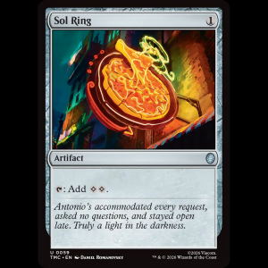 MTG Sol Ring Teenage Mutant Ninja Turtles Eternal tmc#59