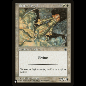 MTG Starlit Angel The List plst#POR-30