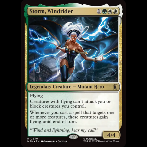MTG Storm, Windrider Marvel Super Heroes msh#230