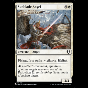 MTG Sunblade Angel The List plst#CMM-61